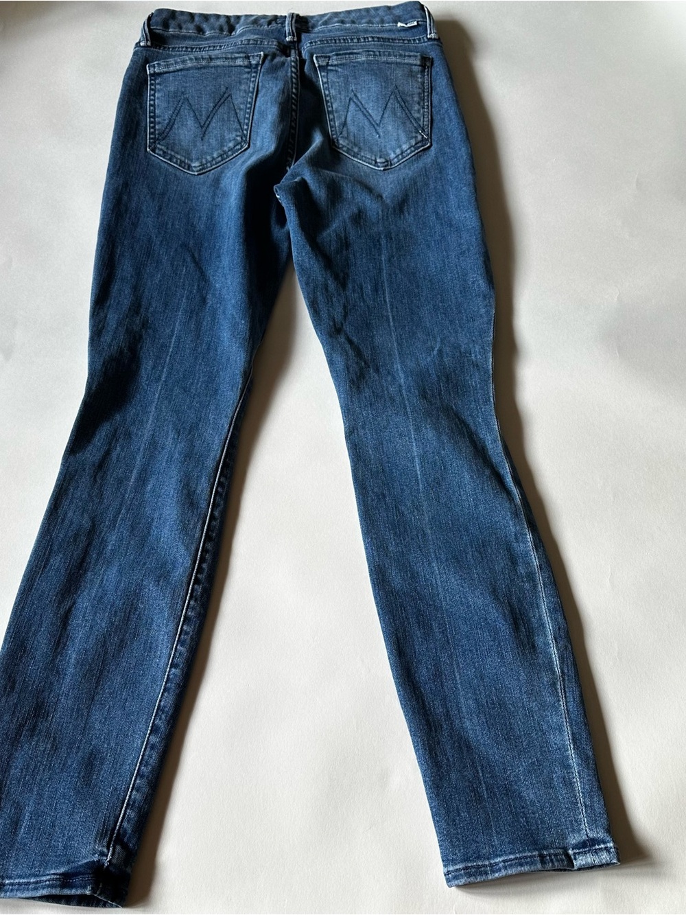 MOTHER Blue Looker Ankle Jeans - Picture 8 of 10